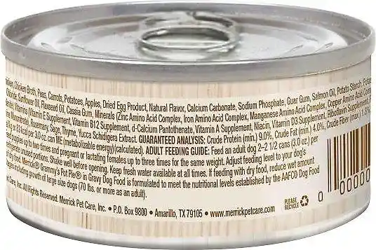 Grain-free Grammy's Pot Pie Recipe Small Breed Canned Dog Food 3.2-oz