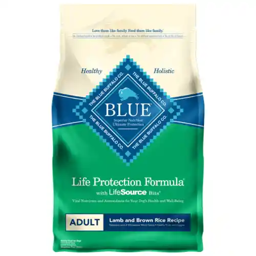 Blue Buffalo Dog Adult Lamb & Brown Rice 30-lb