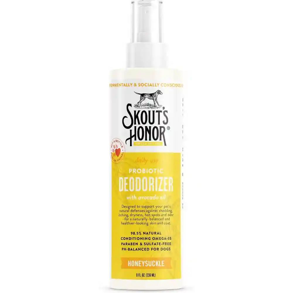 Daily Use Pet Deodorizer Probiotic Honeysuckle 8-oz