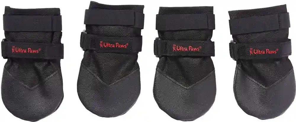 Durable Black Dog Boots X-large