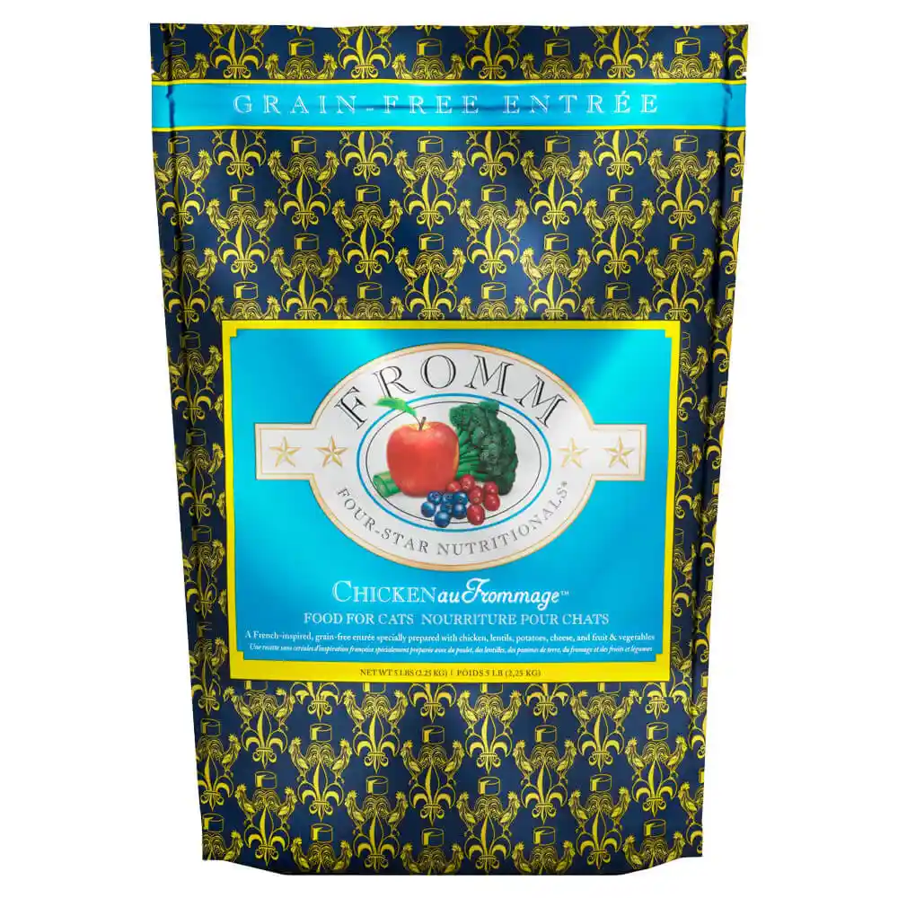 Four Star Grain Free Chicken Au Age Dry Cat Food 5-lb