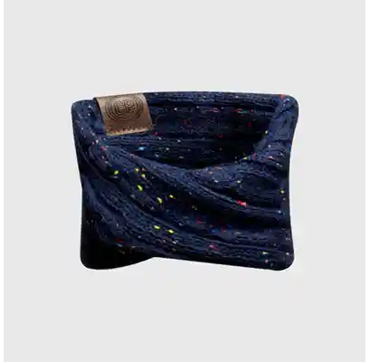 Cambridge Cableknit Scarf In Navy Medium