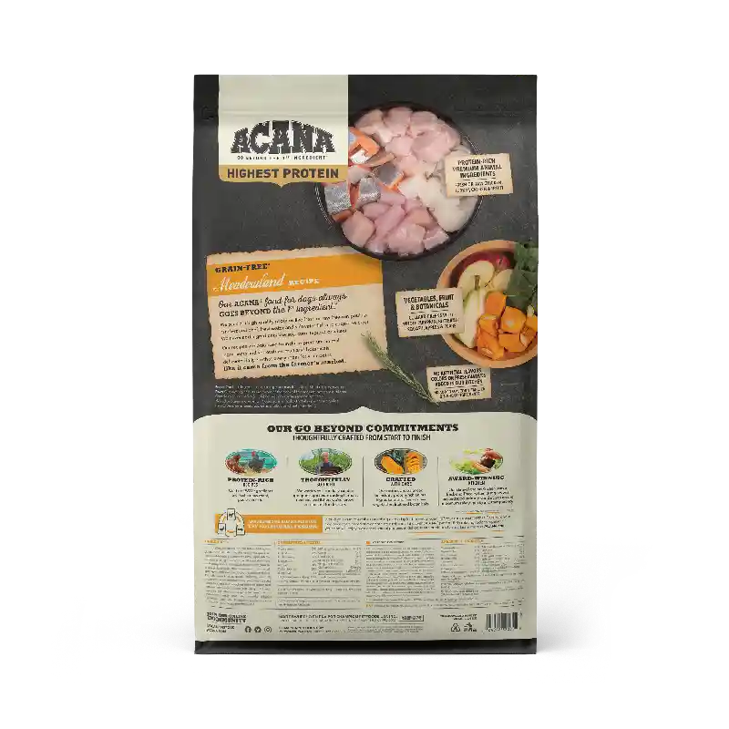 Acana Regionals Meadowland Grain-free Dry Dog Food 25-lb