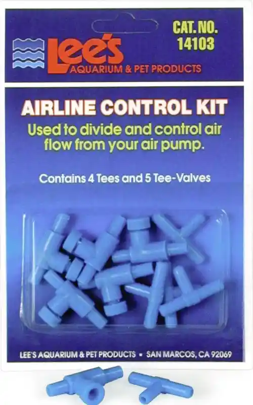 Airline Control Kit W/4tees & 5 2-way Valv