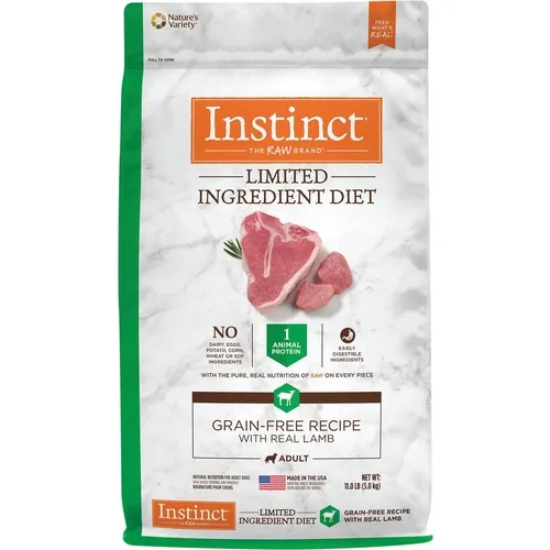 Instinct Lid Adult Gf W/ Real Lamb Nat Dog 11-lb