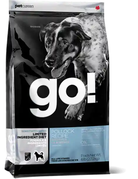 Go! Sensitivity + Shine Limited Ingredient Pollock Recipe Dry Dog Food 6-Lb