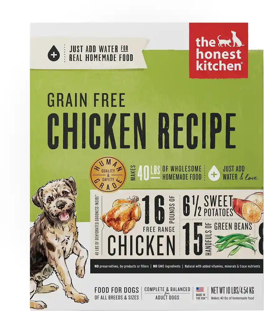 Grain-Free Chicken Recipe Dehydrated Dog Food 10-Lb