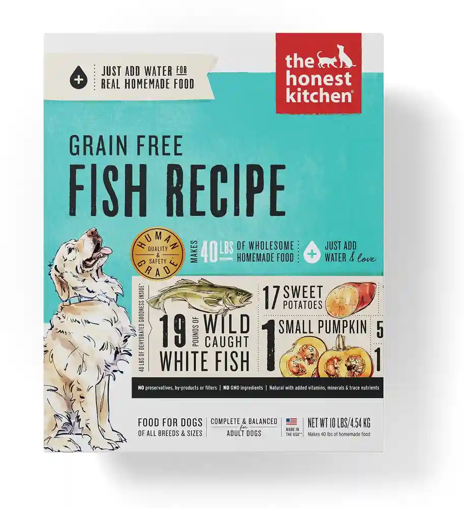 Grain-Free Fish Recipe Dehydrated Dog Food