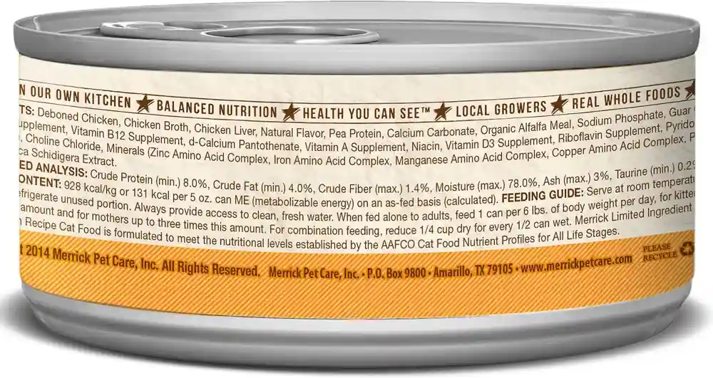 Limited Ingredient Diet Grain-Free Real Chicken Pate Recipe Canned Cat Food 5.5-Oz