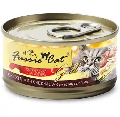 Super Premium Chicken With Chicken Liver Formula In Pumpkin Soup Grain-free Canned Cat Food 2.82-oz