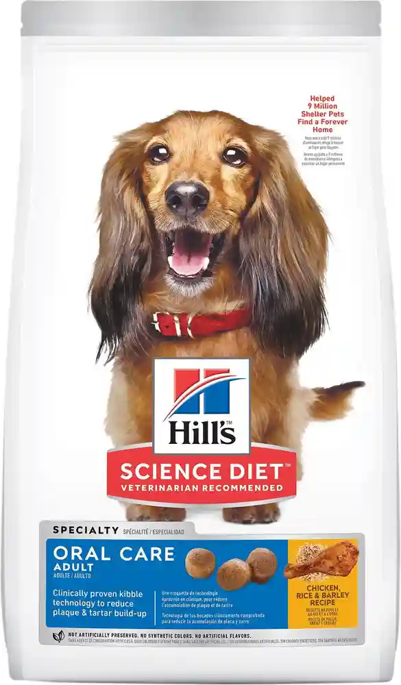 Adult Oral Care Dry Dog Food 4-Lb
