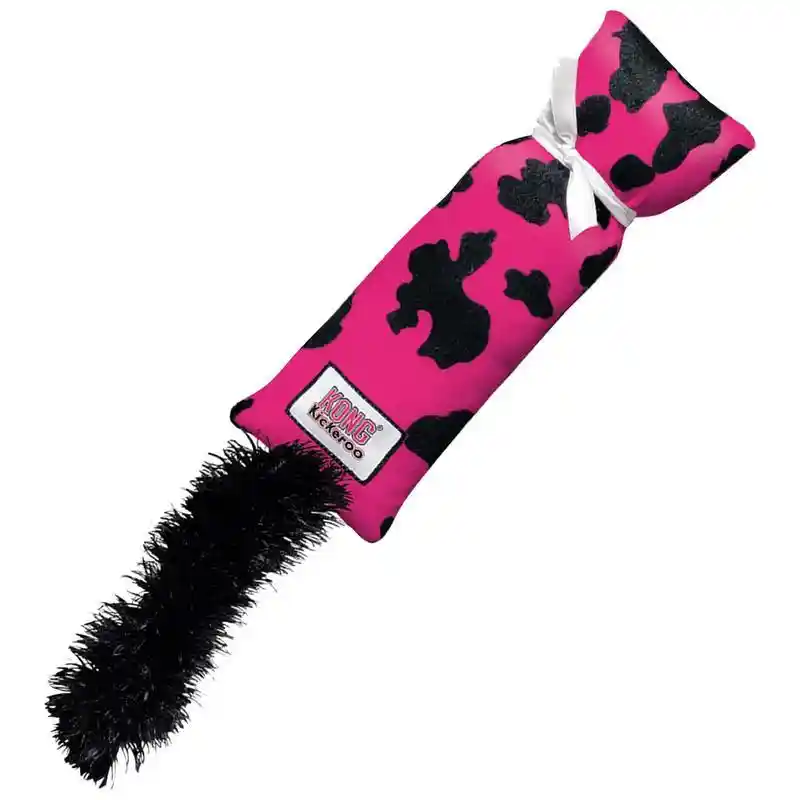 Kong Kickeroo Cow Pattern Cat Toy