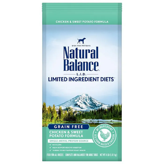 L.I.D. Limited Ingredient Diets Adult Grain Free Chicken & Sweet Potato Dry Dog Food 13-Lb