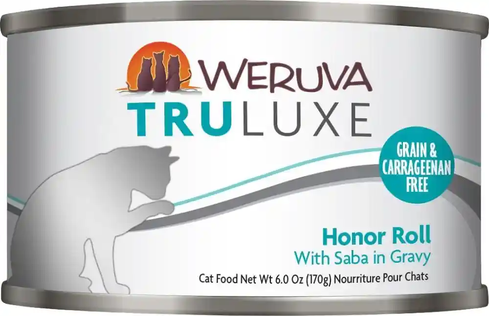 Truluxe Honor Roll With Saba In Gravy Canned Cat Food 3-Oz