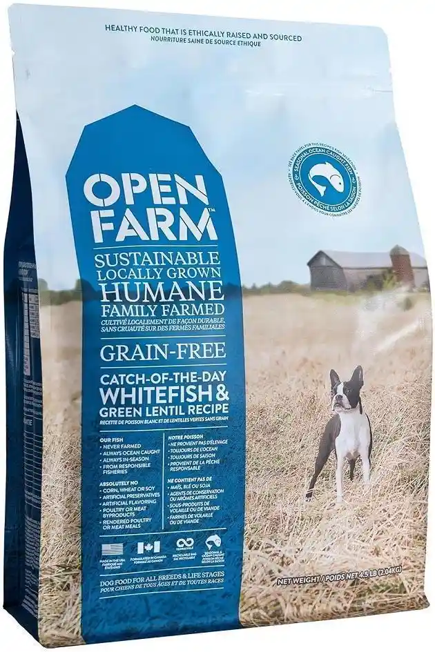 Grain Free Catch Of The Season Whitefish & Green Lentil Recipe Dry Dog Food 24-Lb