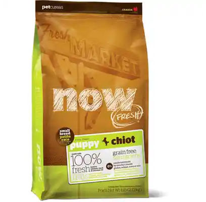 Now! Fresh Grain Free Small Breed Puppy Recipe Dry Dog Food 6-lb