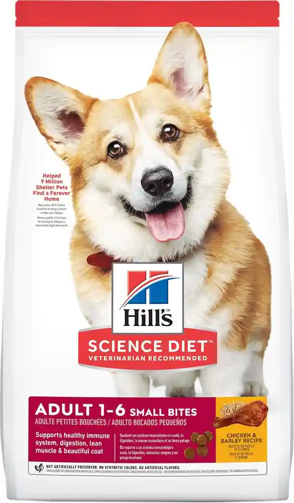 Adult Small Bites Chicken & Barley Recipe Dry Dog Food 38.5-Lb