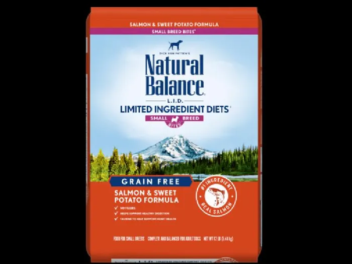 L.I.D. Limited Ingredient Diets Sweet Potato & Fish Formula Small Breed Bites Grain-Free Dry Dog Food 12-Lb