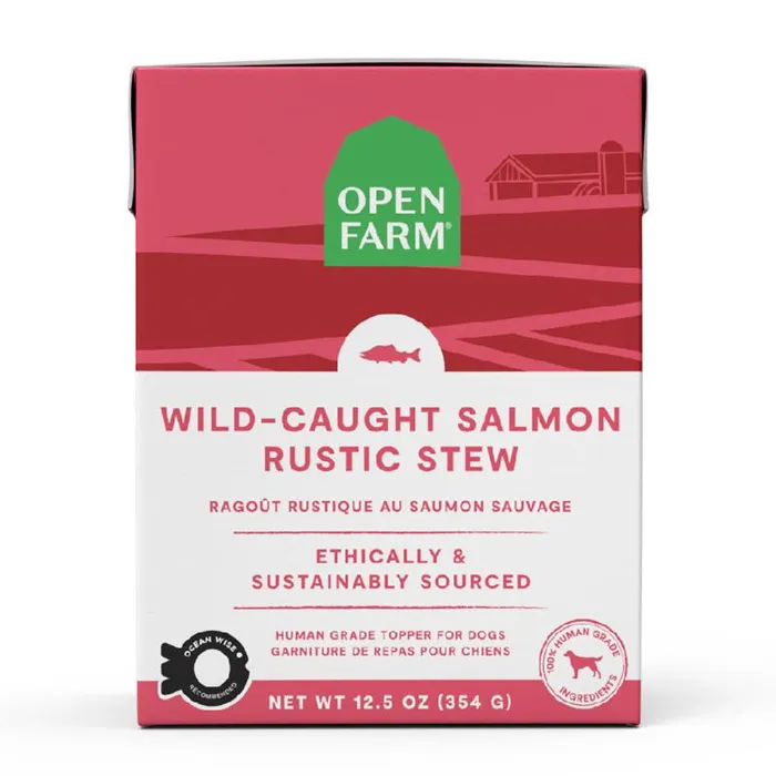 Wild-Caught Salmon Recipe Rustic Stew Dog Food 12.5-Oz