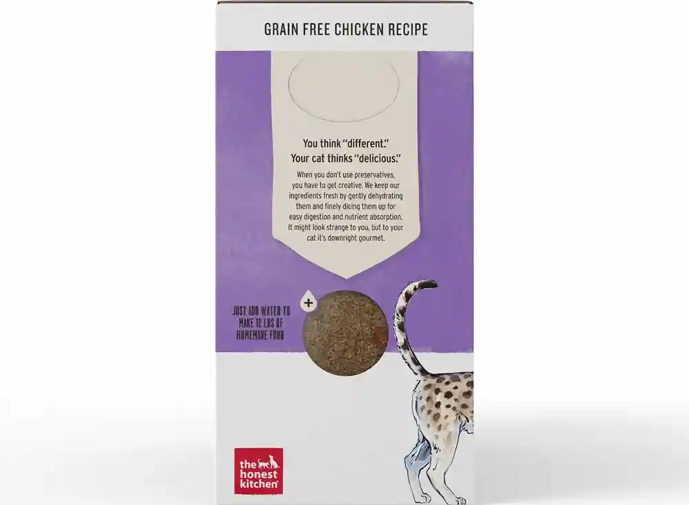 Grain-free Chicken Recipe Dehydrated Cat Food 4-lb