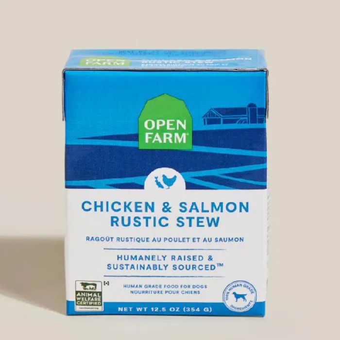 Chicken & Salmon Recipe Rustic Stew Dog Food 12.5-Oz