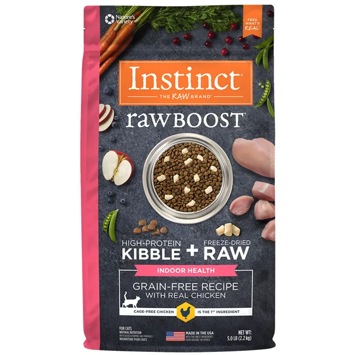 Instinct Raw Boost Gf W/ Real Chkn Nat Cat 5-lb