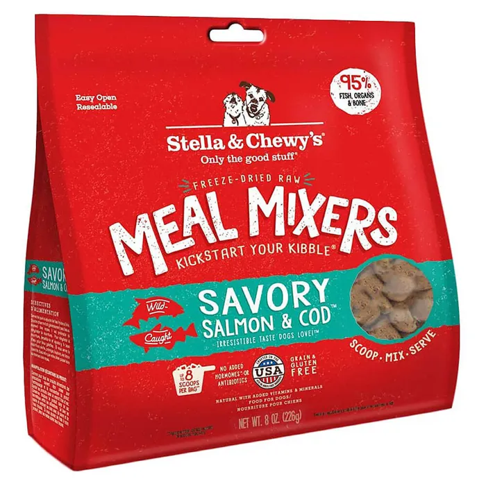 Freeze Dried Meal Mixers Salmon Cod - 8oz