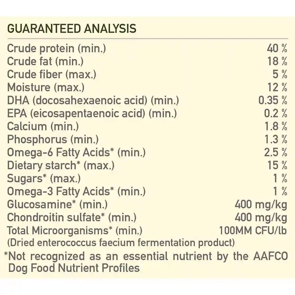 Dry Dog Food, Tundra, Biologically Appropriate & Grain Free 4.4-lb