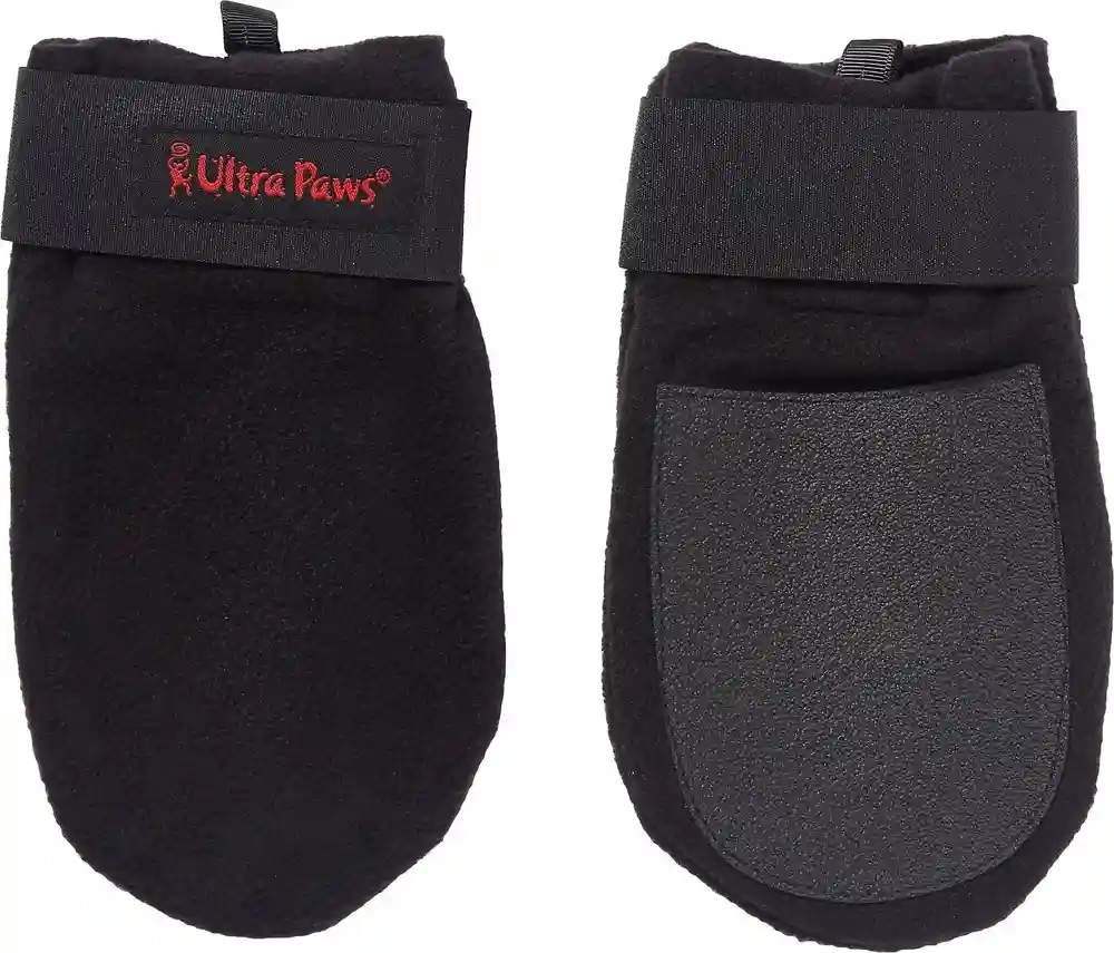 Traction Black Dog Boots Medium
