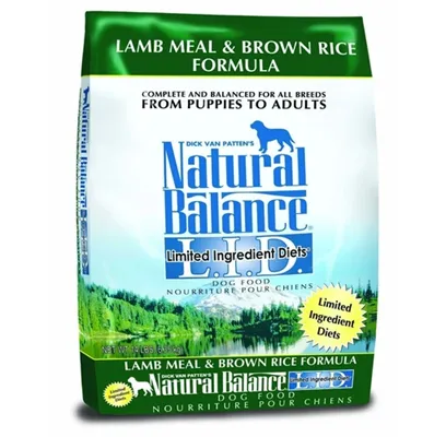 Lid Lamb Meal & Brown Rice Dry Dog Food 14-lb