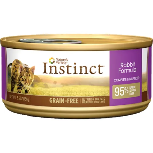 Instinct Gf Rabbit Formula Canned Cat Food 5.5-oz
