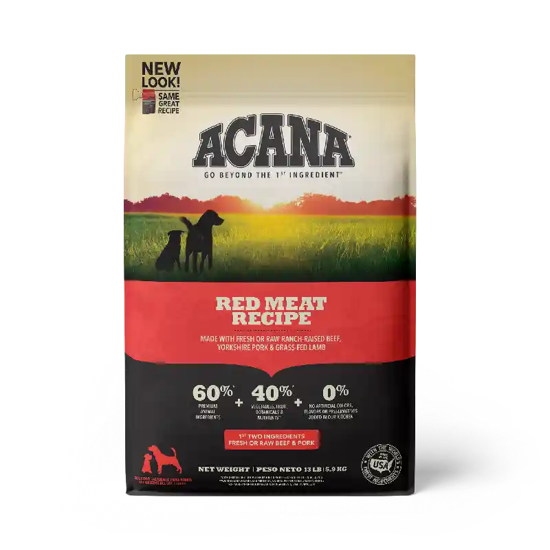 Heritage Dry Dog Food, Red Meat, Grain Free 13-lb