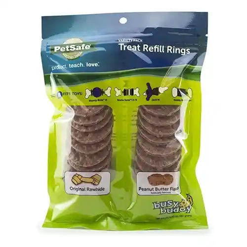 Busy Buddy Dog Treat Ring Variety Pack, Md