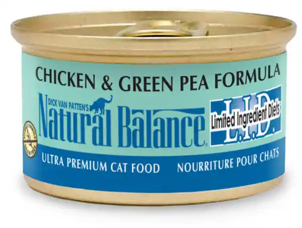L.i.d. Limited Ingredient Diets Chicken & Green Pea Formula Grain-free Canned Cat Food 3-oz