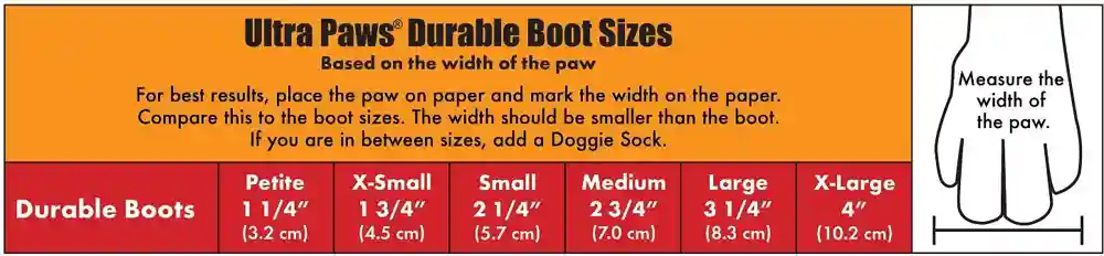 Durable Black Dog Boots X-large