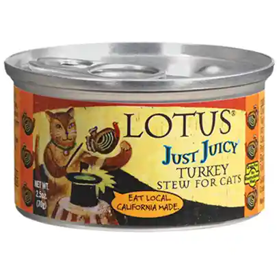 Just Juicy Turkey Stew Grain-free Canned Cat Food 2.75-oz