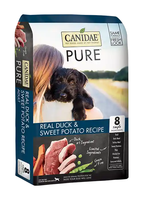Grain-free Pure Sky Real Duck & Sweet Potato Recipe Dry Dog Food 12-lb
