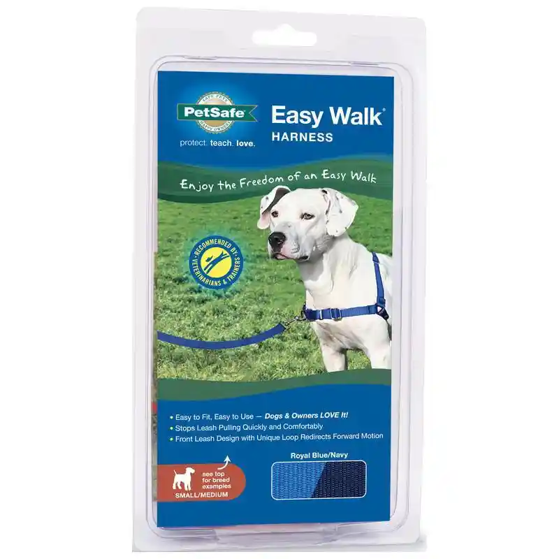 Easy Walk Harness, No Pull Dog Harness Small / Med Royal Blue