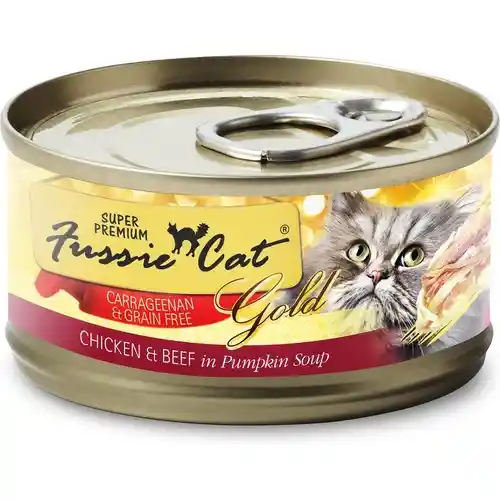 Super Premium Chicken & Beef Formula In Pumpkin Soup Grain-free Canned Cat Food 2.82-oz