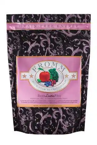 Fromm Four-star Nutritionals Beef Livattini Veg Dry Cat Food 2-lb