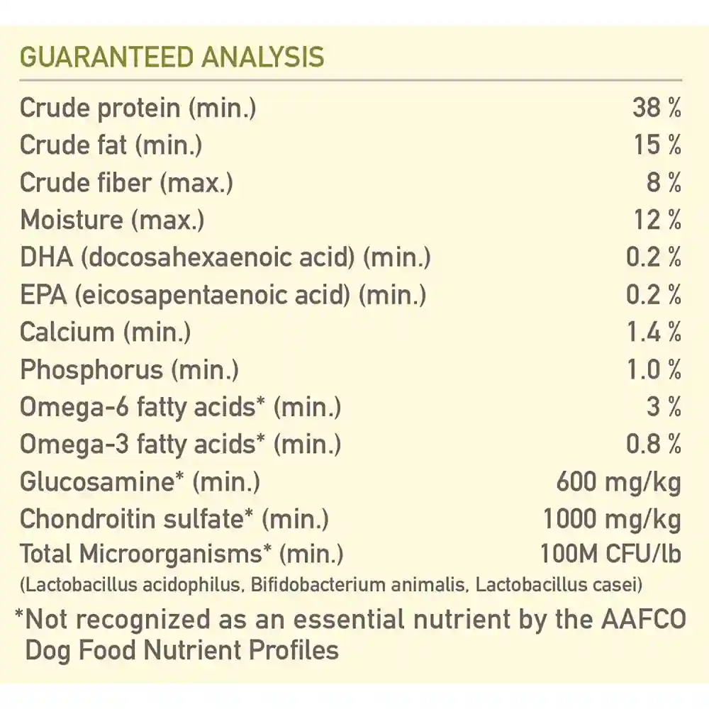 Dry Dog Food, Senior, Biologically Appropriate & Grain Free 4.5-lb