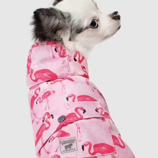 Pick Me Poncho In Pink Flamingo 16"