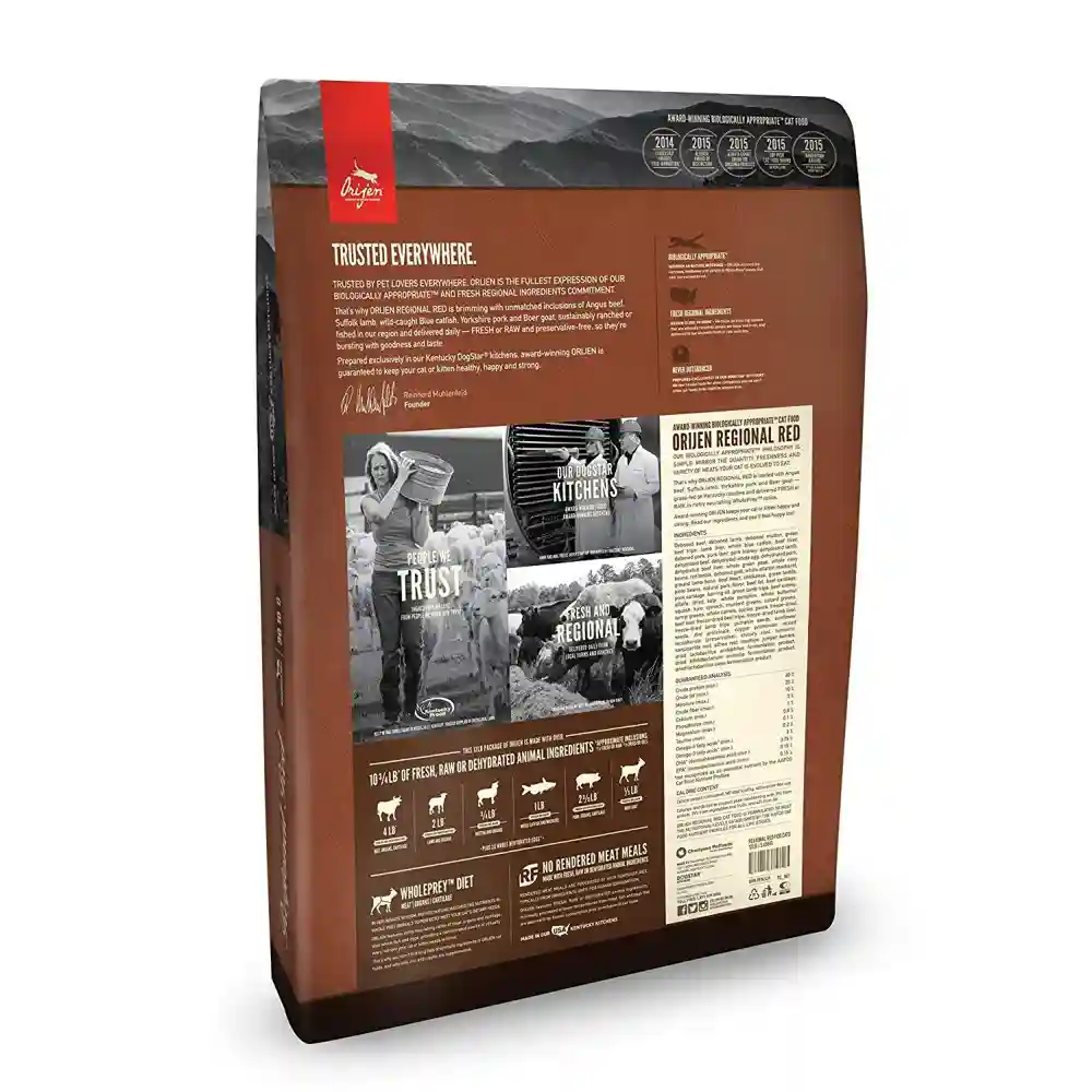Dry Cat Food, Regional Red, Biologically Appropriate & Grain Free 12-oz