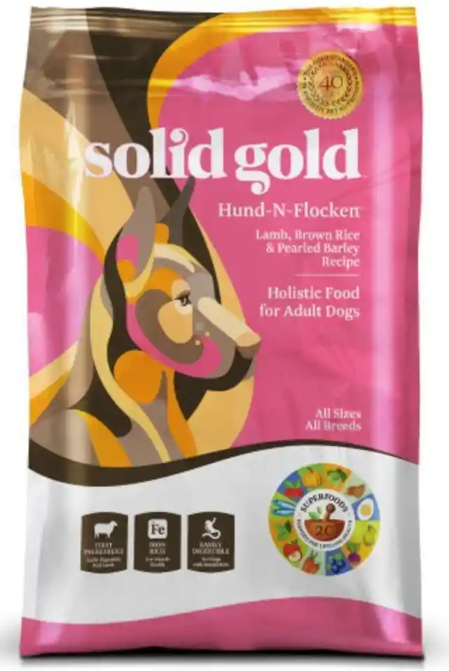 Hund-N-Flocken With Lamb Dry Dog Food 15-Lb