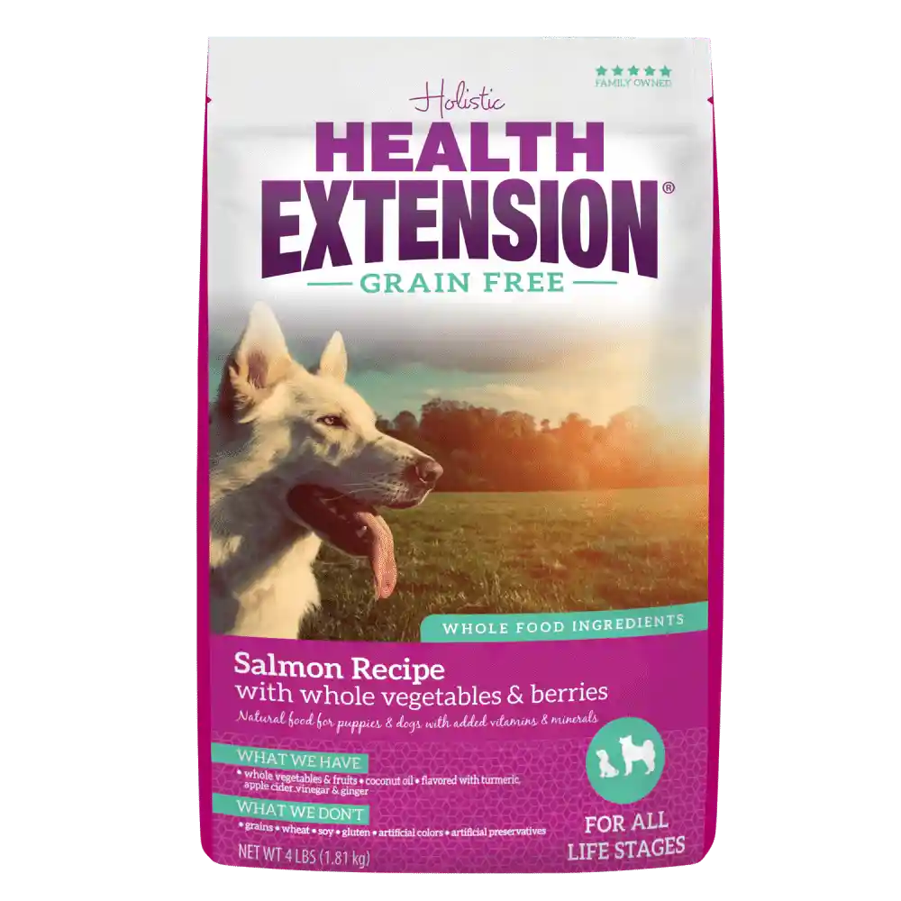 Grain Free Salmon Recipe Dry Dog Food 23.5-Lb