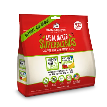 Mix Sprblend Gf Cagefree Dck Fd Raw Topper 3.25-oz