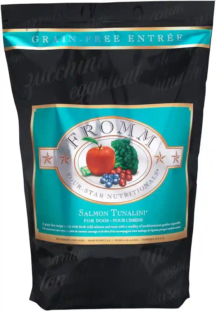 Four Star Grain Free Salmon Tunalini Dry Dog Food 26-Lb