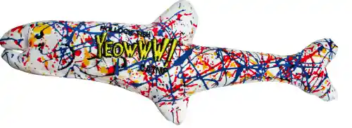 Yeowww! Pollock Fish Catnip Cat Toy 11"