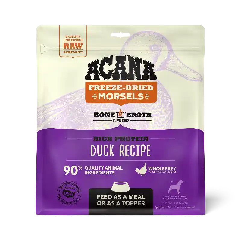 Acana Freeze Dried Duck Recipe Duck Morsels 8-oz