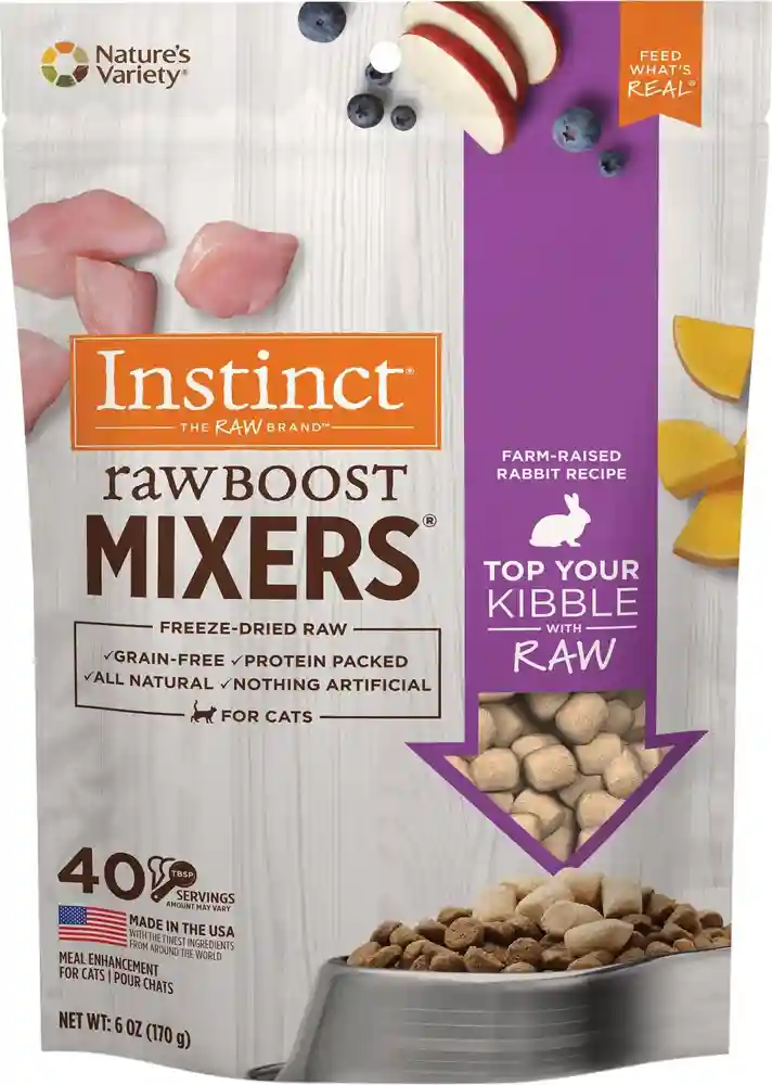 Instinct Mixer Farm Raised Rbt Fd Topper 6-oz